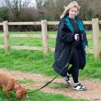 Two Bare Feet Weatherproof Packable Changing Robe & Travel Bag - Black / Sea Green Extra Image 7 Preview